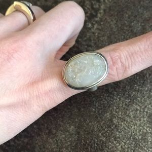 Artisan Made Geode Ring
